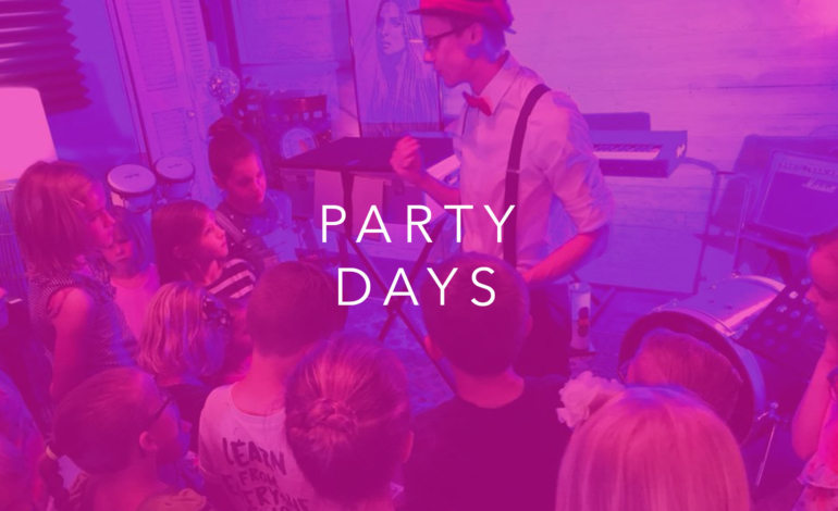 party days experience music studio
