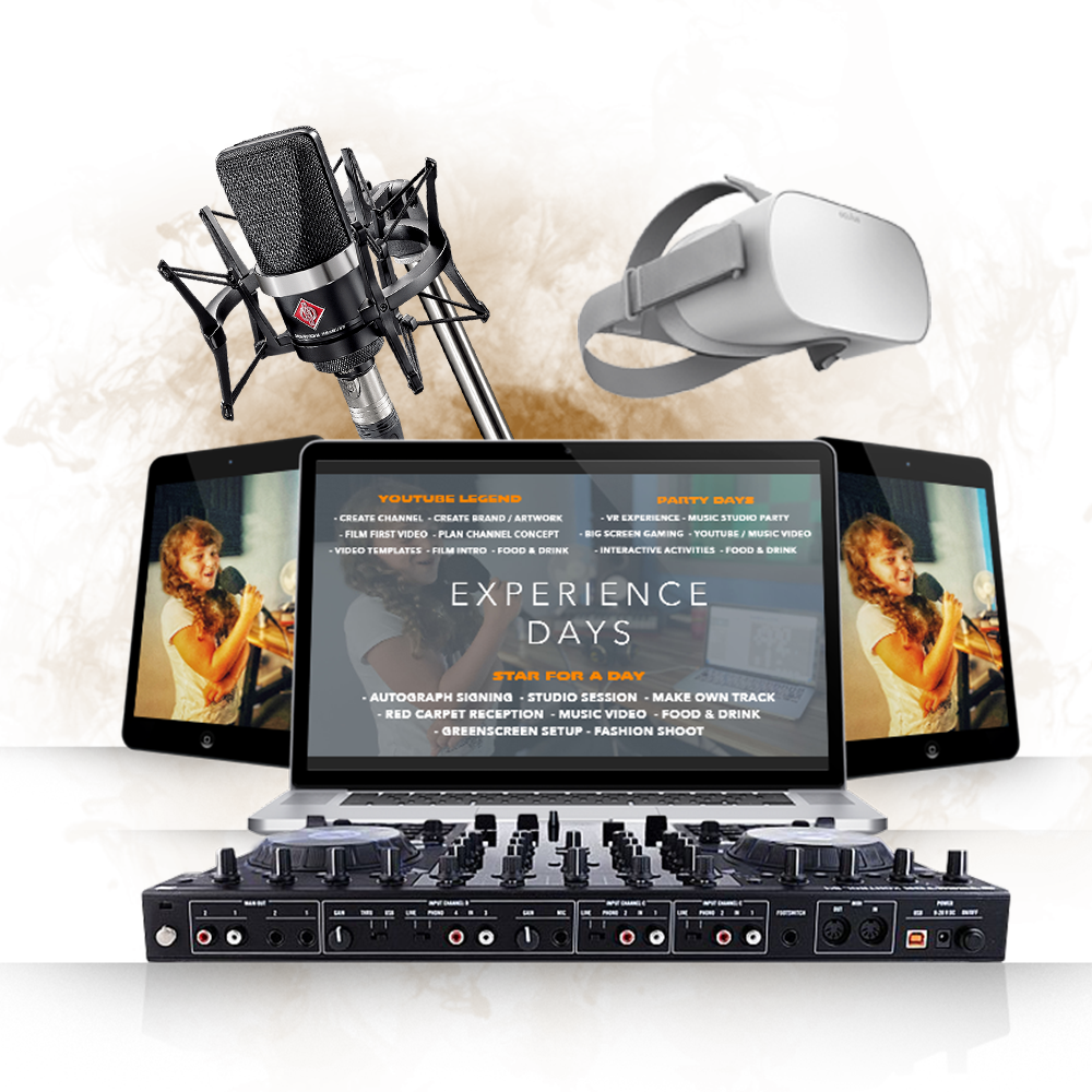 music studio experience days